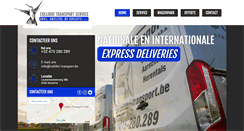 Desktop Screenshot of collibri-transport.be